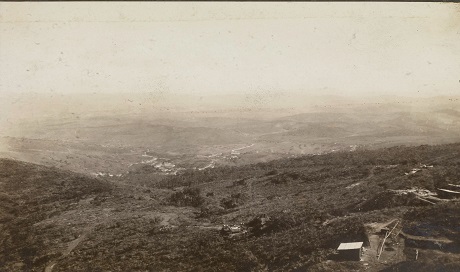 Vista de Itabira, Minas Gerais nos anos 1920
