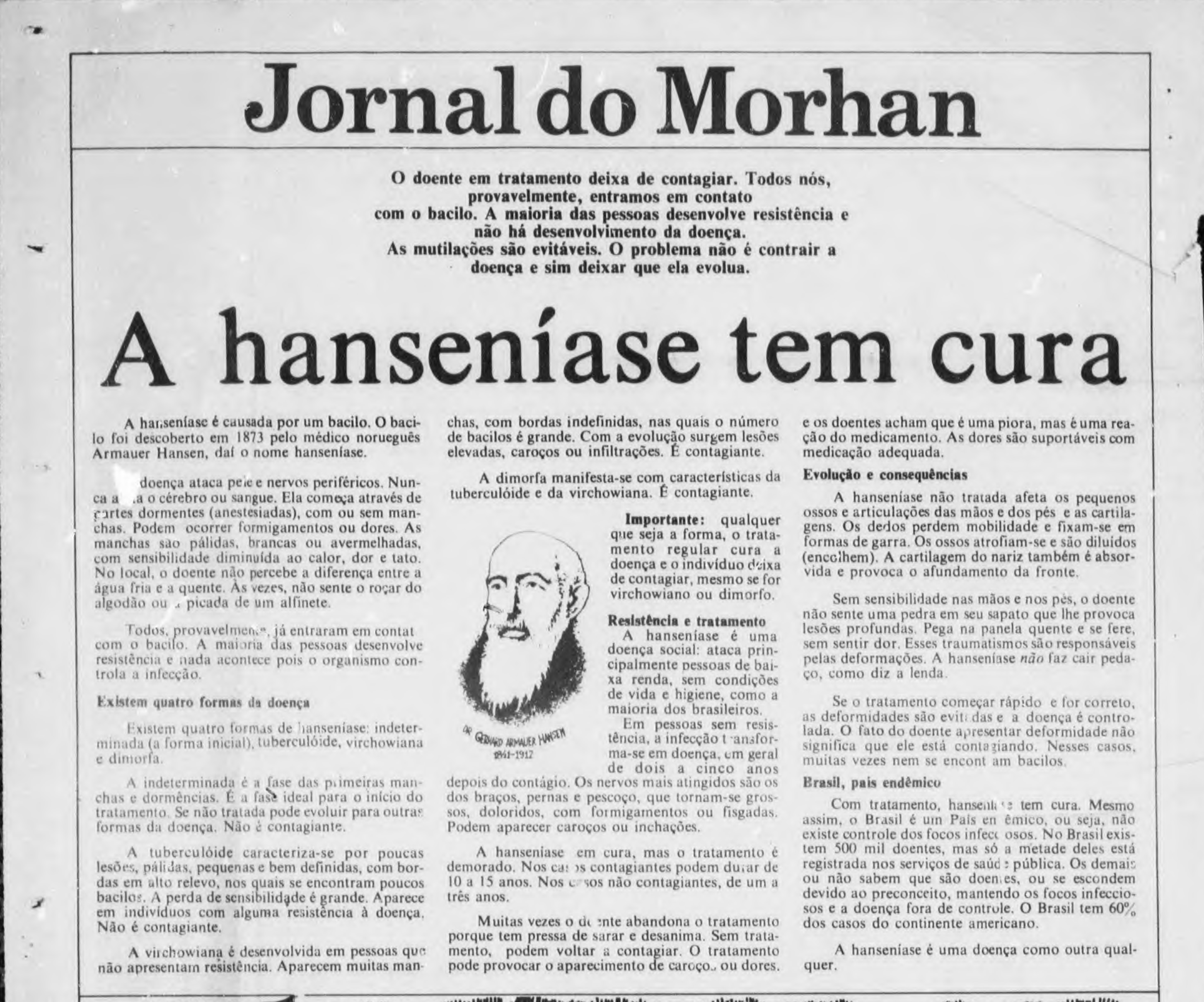 Hanseníase: uma doença silenciosa que precisa ser diagnosticada